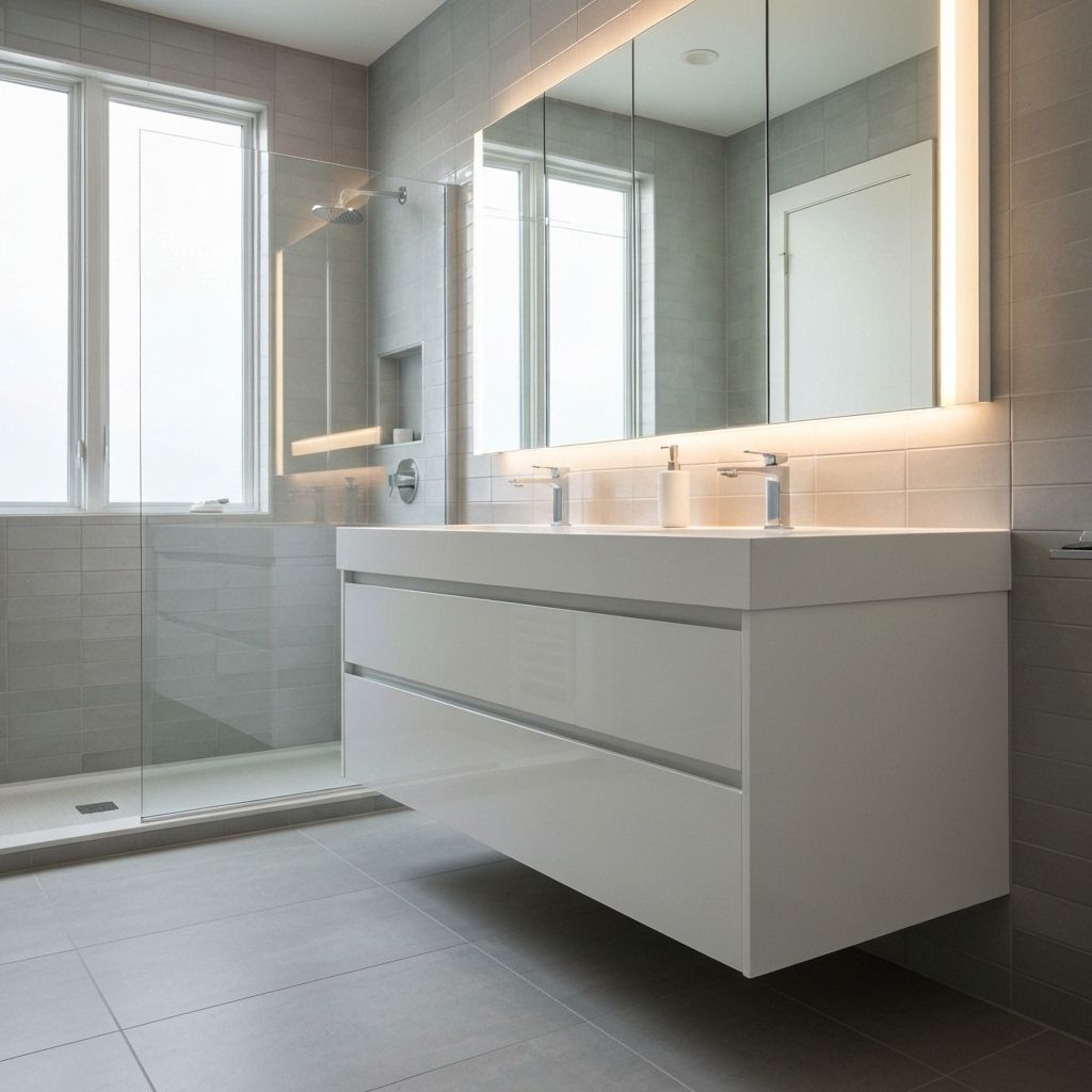 Luxury bathroom interior 2
